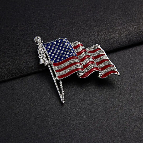 Flag Lapel Pin Gems